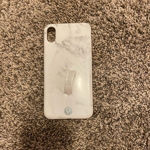White Marble Loopy Case (iPhone XS Max)